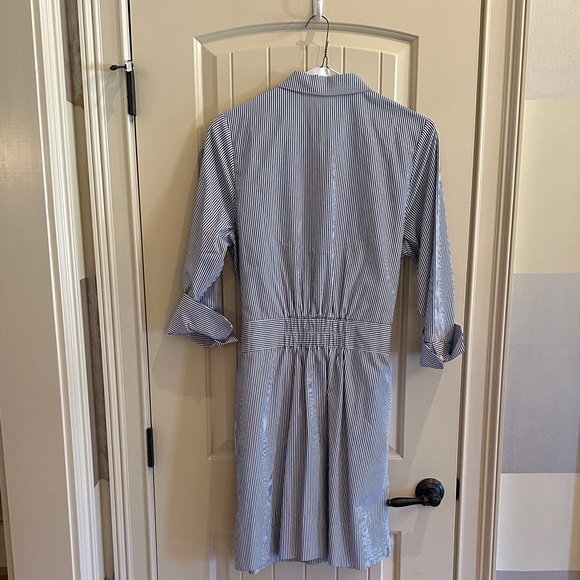 Gretchen Scott Designs Blue Striped Dress. Never worn - Picture 2 of 4